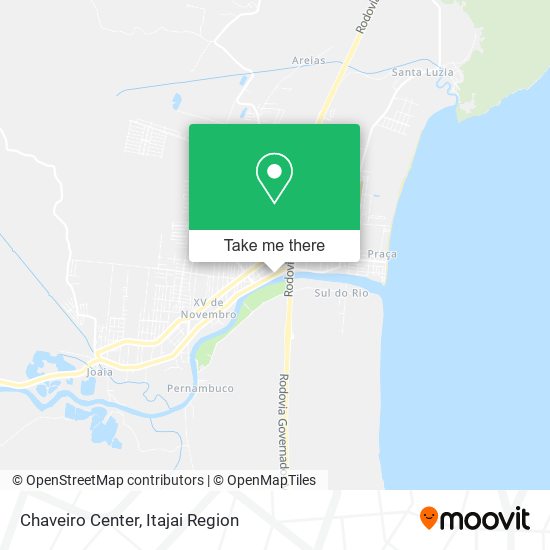 Mapa Chaveiro Center