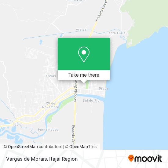 Mapa Vargas de Morais