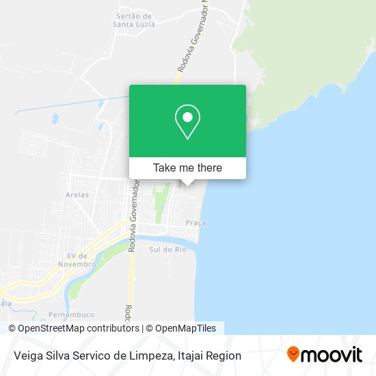 Veiga Silva Servico de Limpeza map