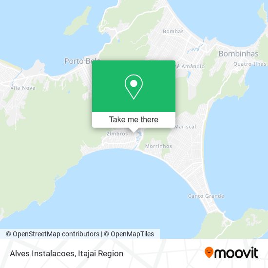 Mapa Alves Instalacoes