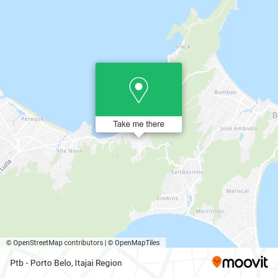Ptb - Porto Belo map