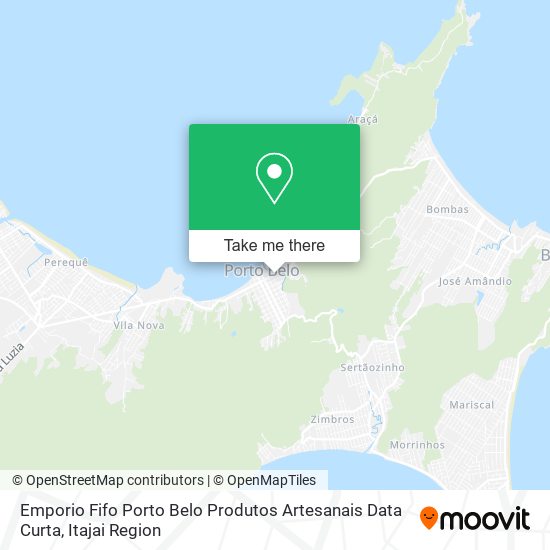 Emporio Fifo Porto Belo Produtos Artesanais Data Curta map