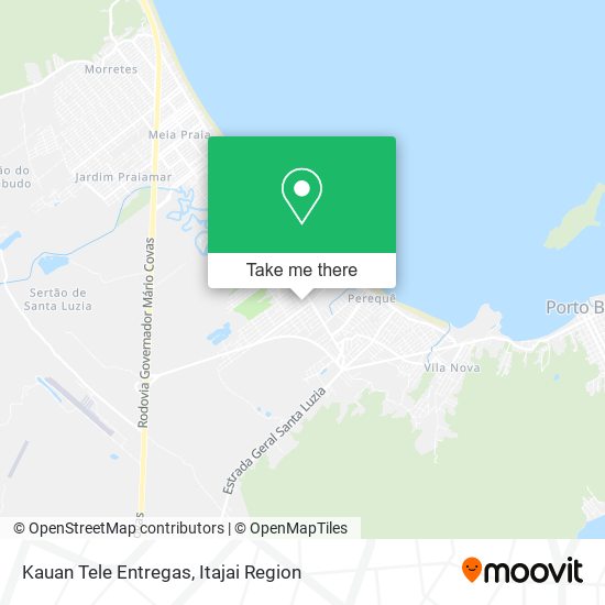 Mapa Kauan Tele Entregas