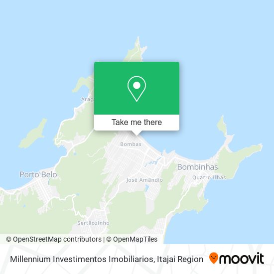 Millennium Investimentos Imobiliarios map