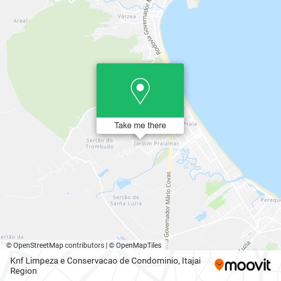 Knf Limpeza e Conservacao de Condominio map