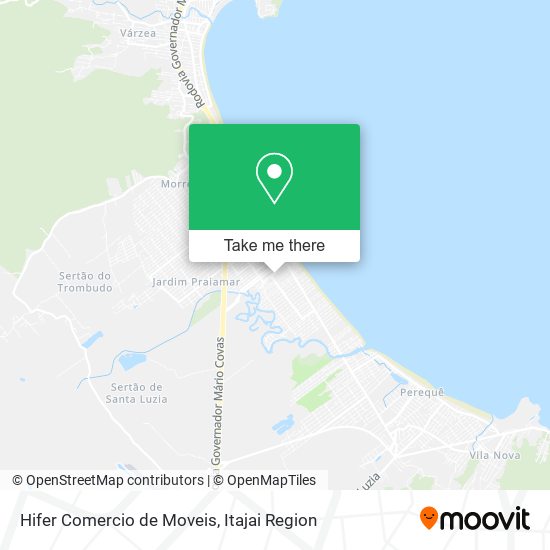 Mapa Hifer Comercio de Moveis