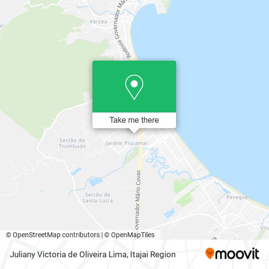 Juliany Victoria de Oliveira Lima map