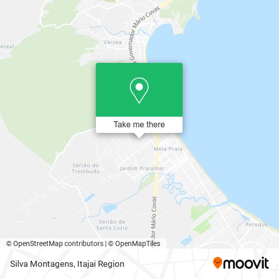 Mapa Silva Montagens