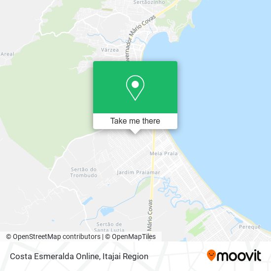 Mapa Costa Esmeralda Online