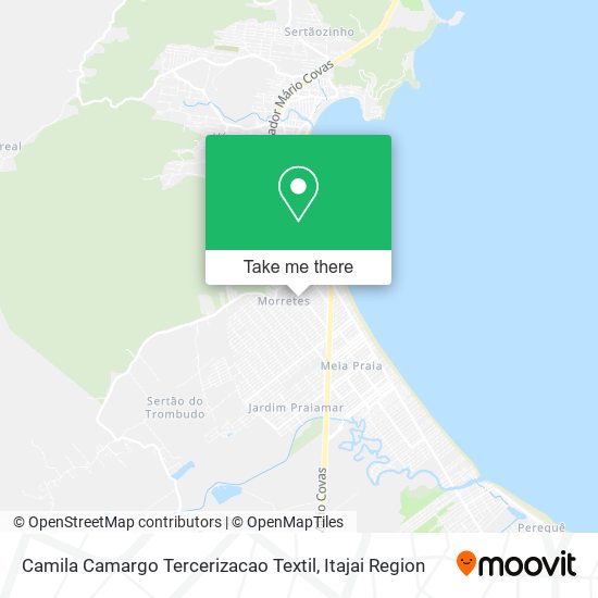 Camila Camargo Tercerizacao Textil map