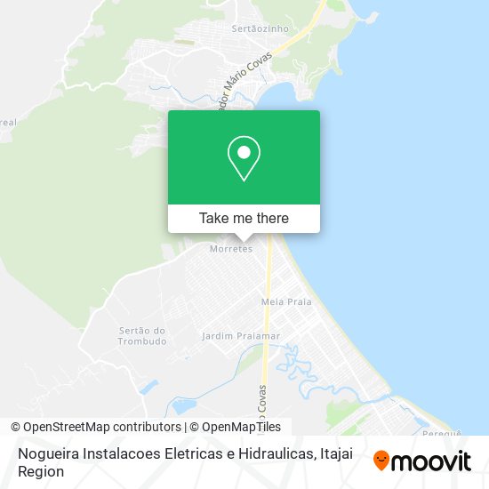 Nogueira Instalacoes Eletricas e Hidraulicas map