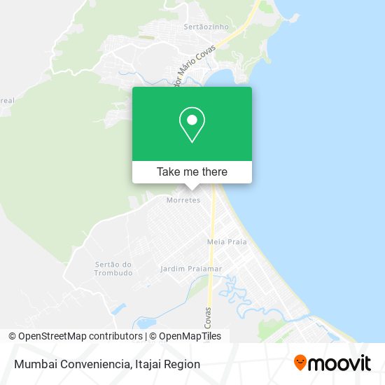 Mapa Mumbai Conveniencia