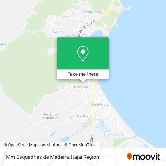 Mm Esquadrias de Madeira map