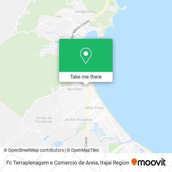 Fc Terraplenagem e Comercio de Areia map