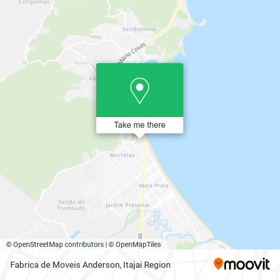 Fabrica de Moveis Anderson map