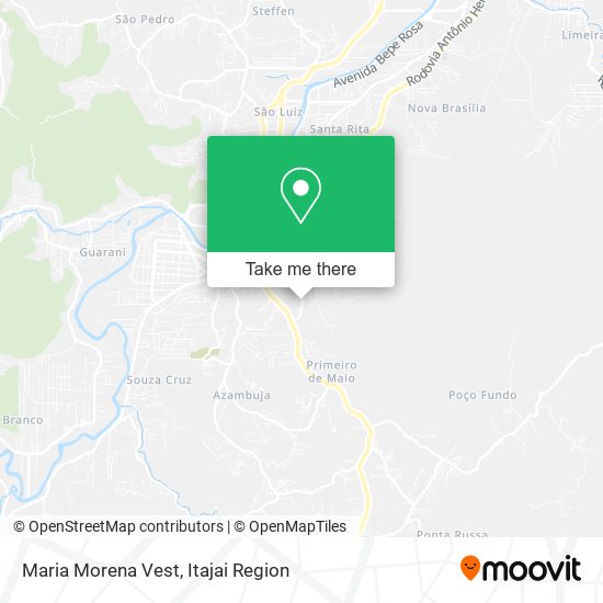 Mapa Maria Morena Vest