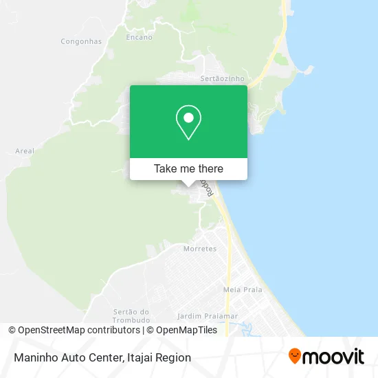 Maninho Auto Center map