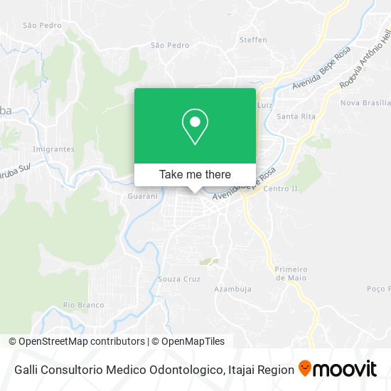 Mapa Galli Consultorio Medico Odontologico