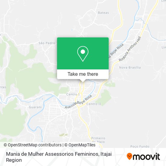 Mania de Mulher Assessorios Femininos map