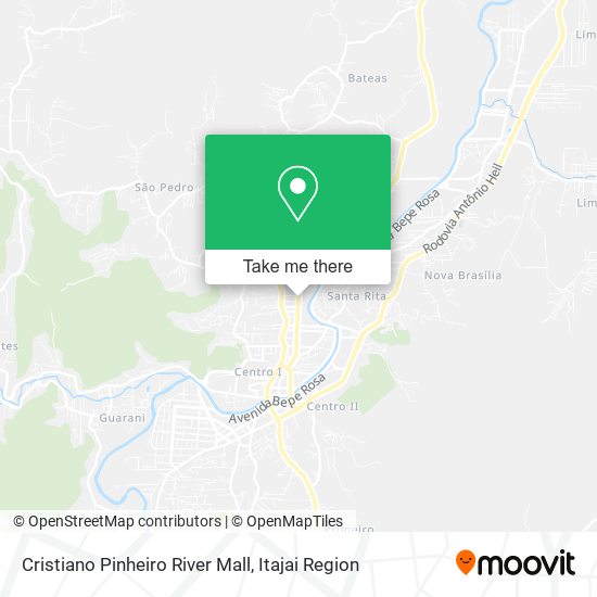 Cristiano Pinheiro River Mall map