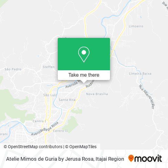 Atelie Mimos de Guria by Jerusa Rosa map