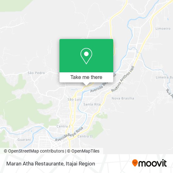 Maran Atha Restaurante map