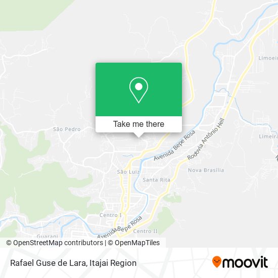 Mapa Rafael Guse de Lara