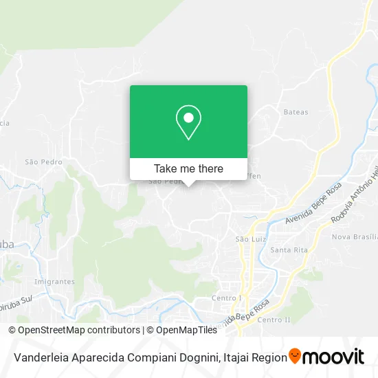 Vanderleia Aparecida Compiani Dognini map
