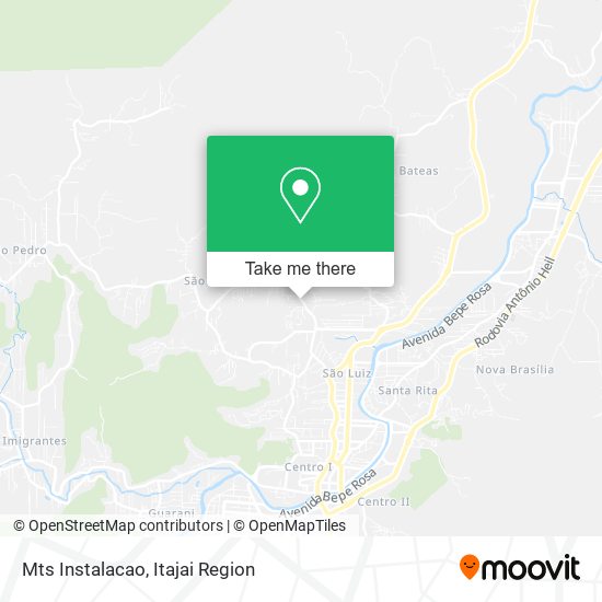 Mts Instalacao map