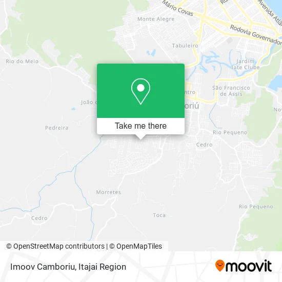 Imoov Camboriu map