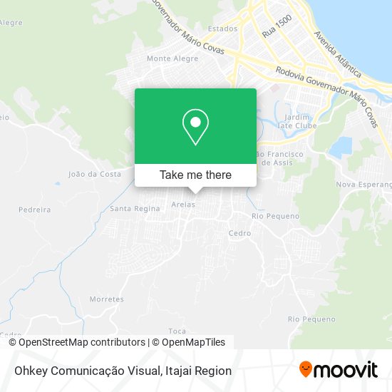 Ohkey Comunicação Visual map