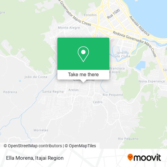 Ella Morena map