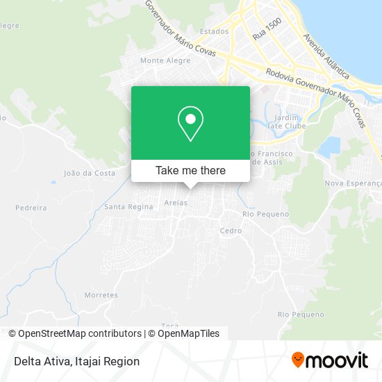 Delta Ativa map