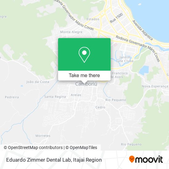 Eduardo Zimmer Dental Lab map