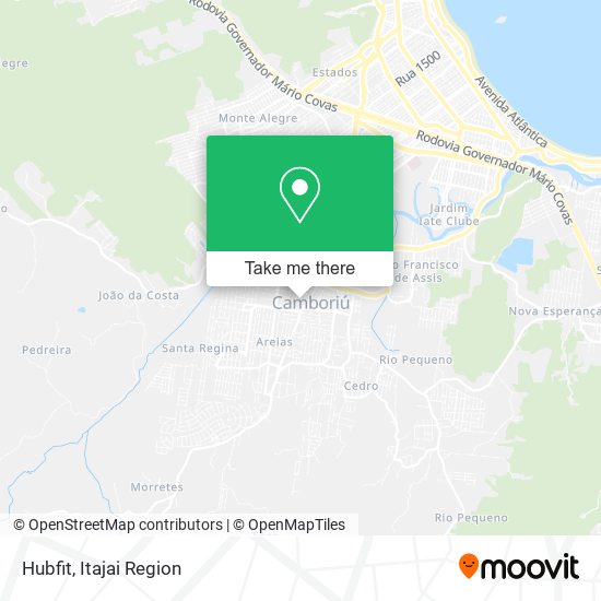 Hubfit map