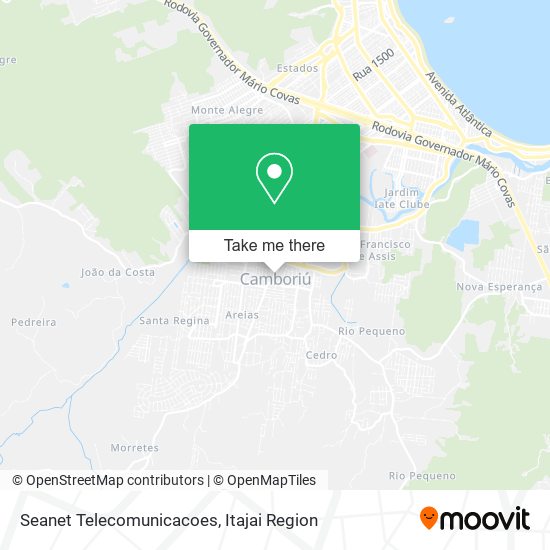 Seanet Telecomunicacoes map