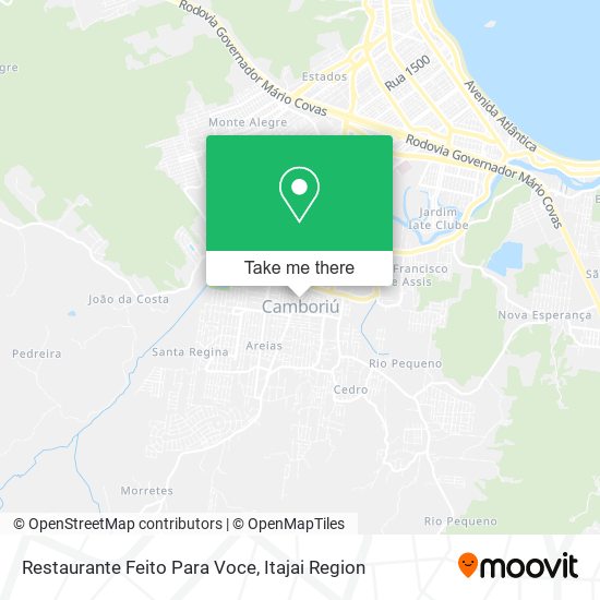 Mapa Restaurante Feito Para Voce
