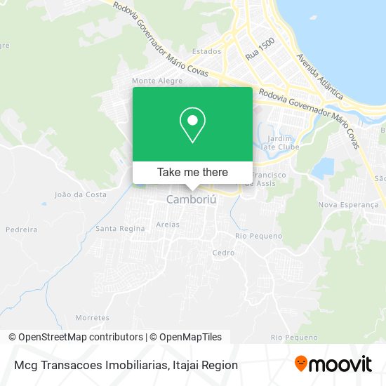 Mcg Transacoes Imobiliarias map