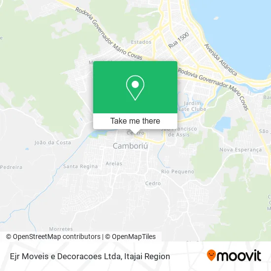 Ejr Moveis e Decoracoes Ltda map