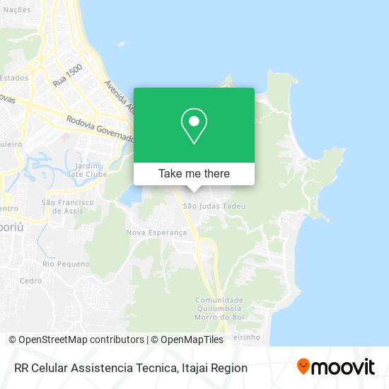 RR Celular Assistencia Tecnica map