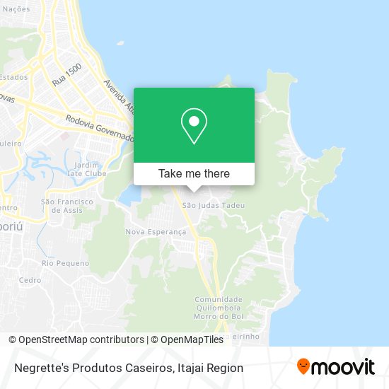 Negrette's Produtos Caseiros map