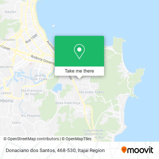 Donaciano dos Santos, 468-530 map
