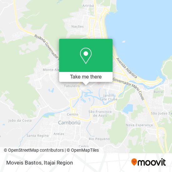 Moveis Bastos map