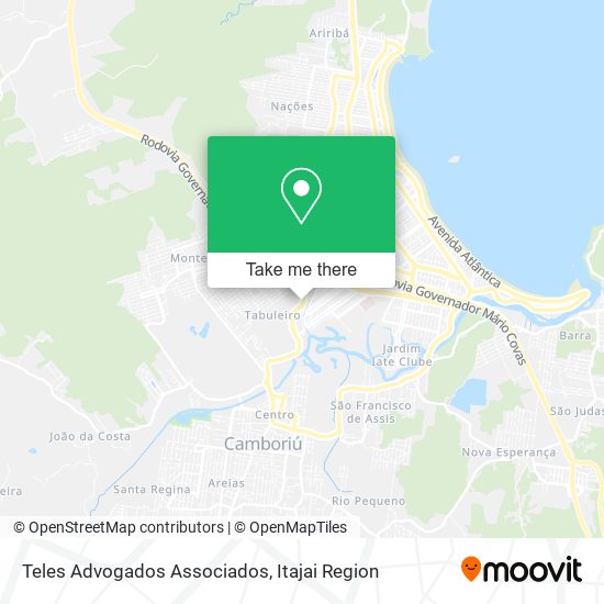 Mapa Teles Advogados Associados