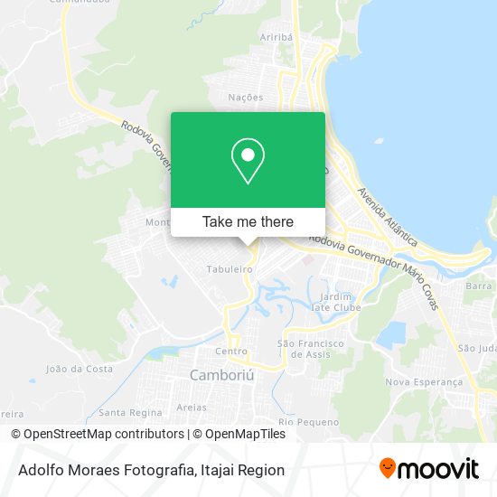 Mapa Adolfo Moraes Fotografia