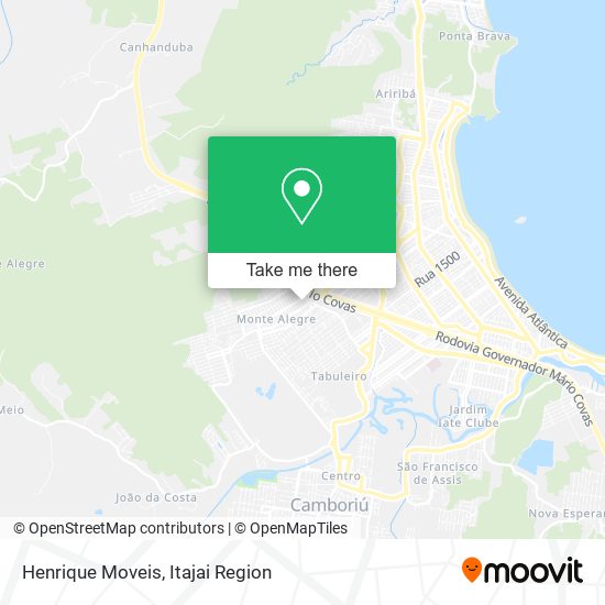 Henrique Moveis map