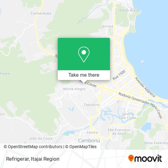 Mapa Refrigerar