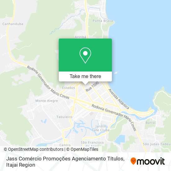 Jass Comércio Promoções Agenciamento Títulos map