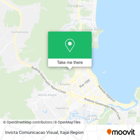 Invicta Comunicacao Visual map