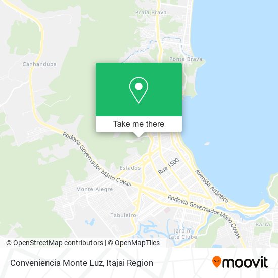 Mapa Conveniencia Monte Luz